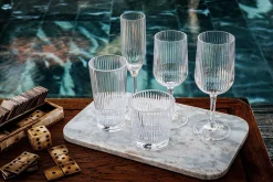 Drinkglas Stripe 355 Rocks Tritan BPA Fri Ø95x98mm 35,5cl
