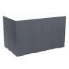 Dukkjol Duni Dunicel Svart 0,72x4m