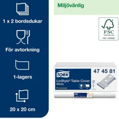 Duk Tork Linstyle Vit 1,2x20m