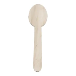 Engångsbestick Sked Trä 155mm