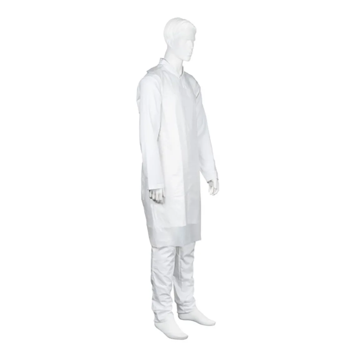 Engångsförkläde Abena LDPE 20my Vit 80x160cm