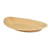 Engångstallrik Palmblad oval 26x17cm