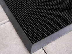 Entrématta Rubber Tip Gummimatta Svart 60x80cm