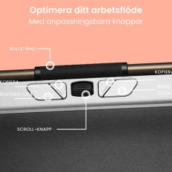 Ergonomisk Mus/Docka RollerMouse Go Trådlös