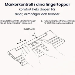 Ergonomisk Mus RollerMouse Go Trådlös