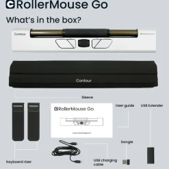Ergonomisk Mus RollerMouse Go Trådlös