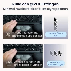 Ergonomisk Mus RollerMouse Pro 3 Med Sladd