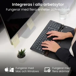 Ergonomisk Mus RollerMouse Pro Vegan Leather Trådlös Regular