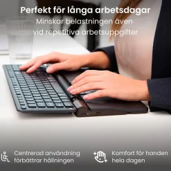 Ergonomisk Mus RollerMouse Pro Vegan Leather Trådlös Regular