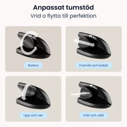 Ergonomisk Mus RollerMouse Unimouse Trådlös Höger