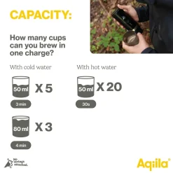 Espressomaskin Aqiila Coffebird Batteridriven