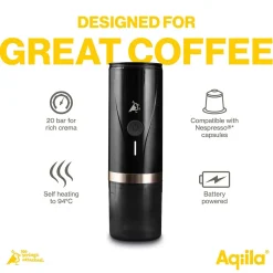 Espressomaskin Aqiila Coffebird Batteridriven