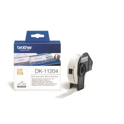 Etikett Brother Universal Papper DK-11204 Vit 17x54mm