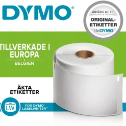 Etikett Dymo Labelwriter adress Vit 25x54mm