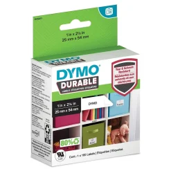 Etikett Dymo LabelWriter Durable Vit 25x54mm