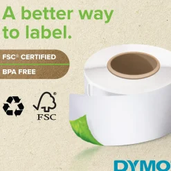 Etikett Dymo Labelwriter Universal Vit 13x25mm