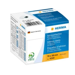 Etikett Herma Adress 38x70