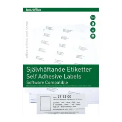 Etikett Laser 289x199mm A4