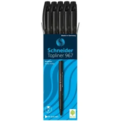 Fiberpenna Schneider Topliner 967 Svart 0,4mm