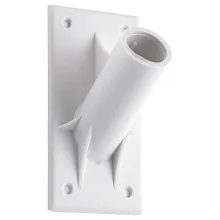 Flaggfäste Entréflagga tejp vit