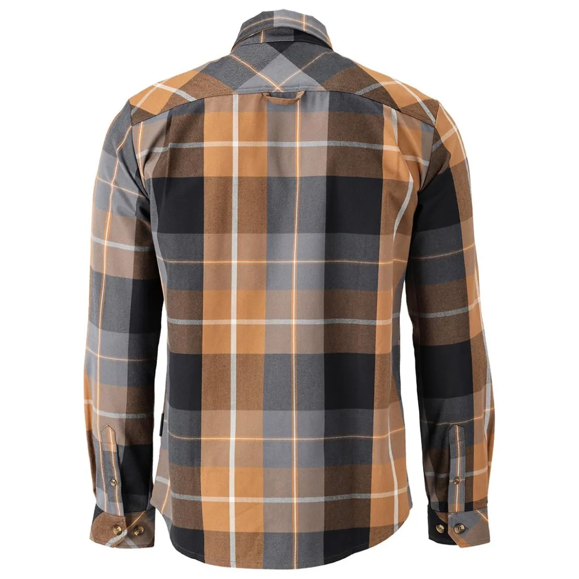 Flanellskjorta Mascot 22904-446 Nötbrunrutig stl XS