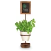 Flaskdisplay Securit Med Griffeltavla För 1 Flaska 45x11cm