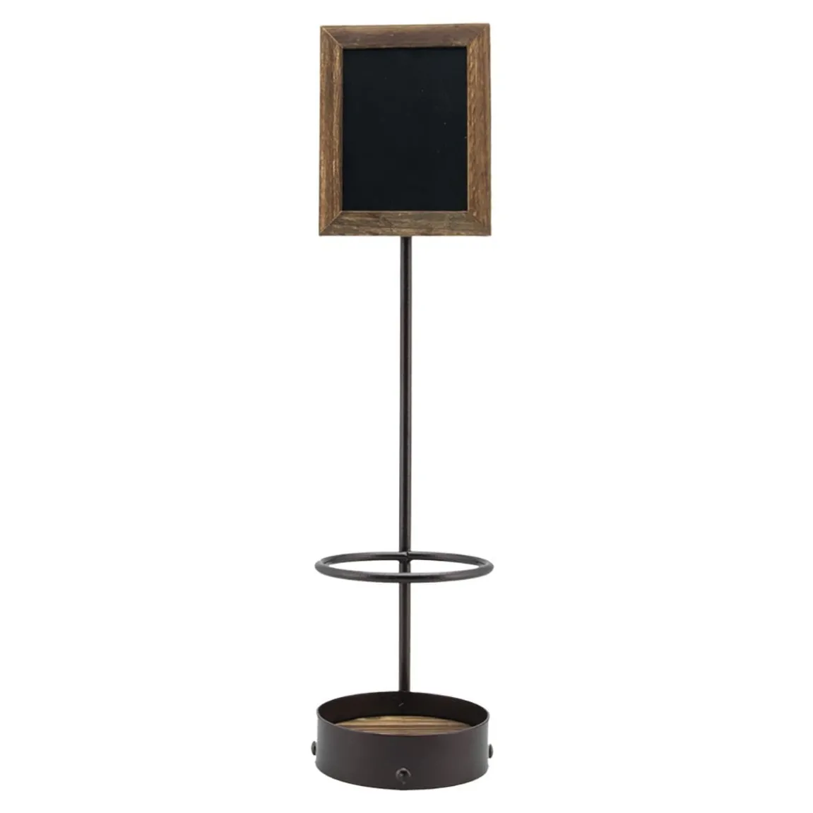 Flaskdisplay Securit Med Griffeltavla För 1 Flaska 45x11cm