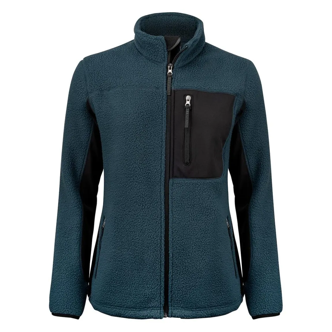 Fleecejacka Texstar WJ85 Dam Blå/Svart XS