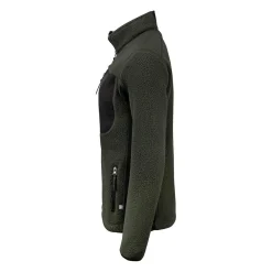 Fleecejacka Texstar WJ85 Dam Grön/Svart XS