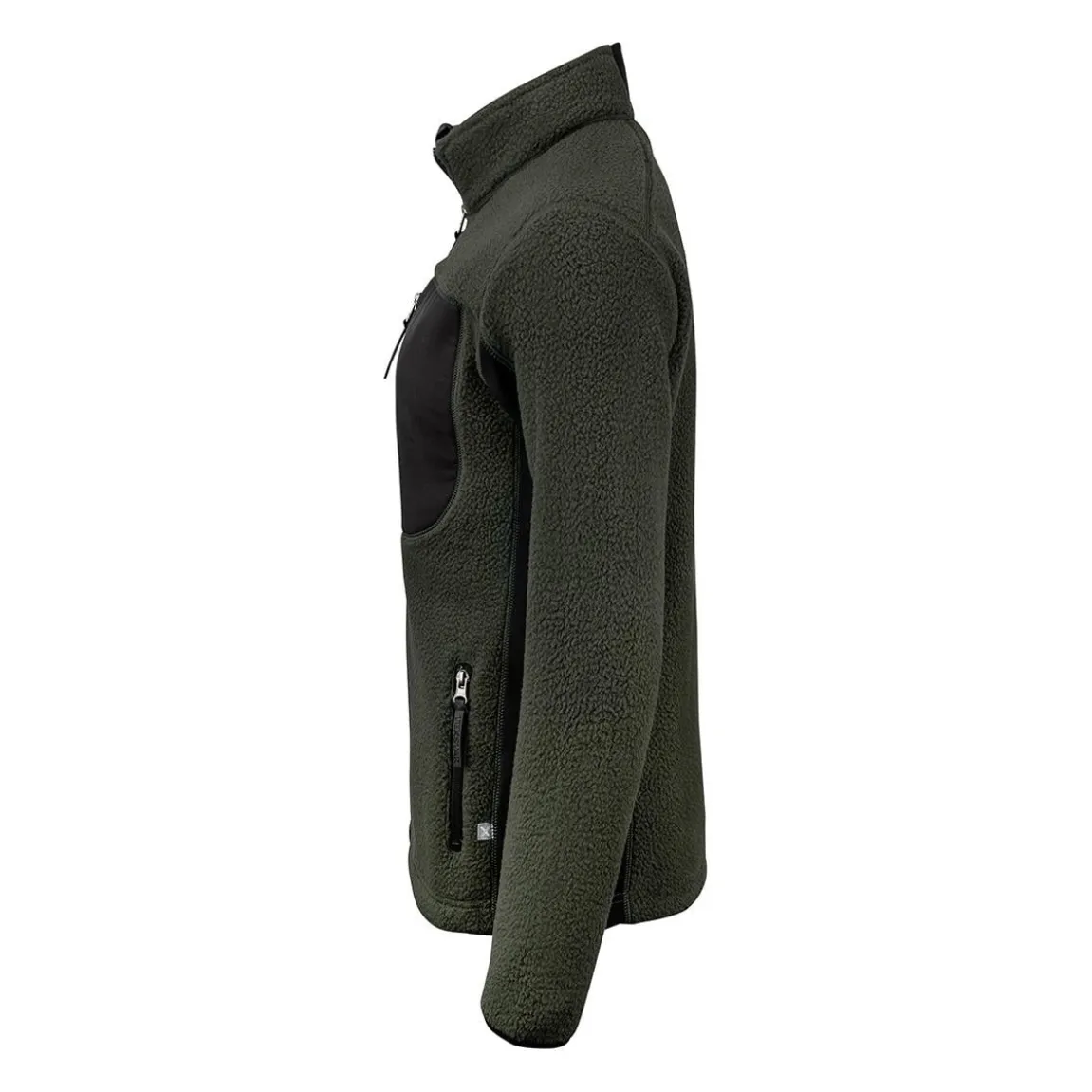 Fleecejacka Texstar WJ85 Dam Grön/Svart XS