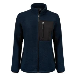 Fleecejacka Texstar WJ85 Dam Marin/Svart XS
