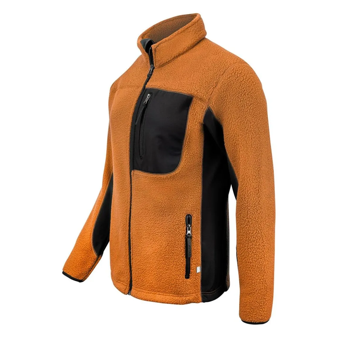 Fleecejacka Texstar WJ85 Dam Orange/Svart XS