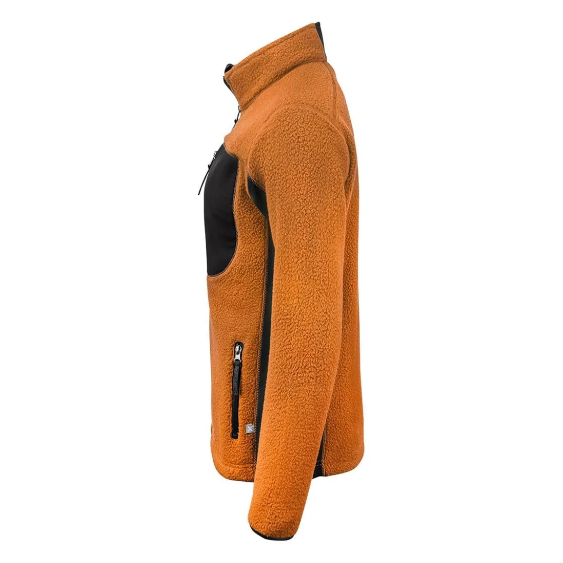 Fleecejacka Texstar WJ85 Dam Orange/Svart XS
