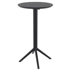 Fällbart Barbord Sky Svart Ø600