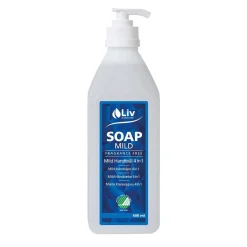Flytande Tvål Liv Mild Handtvål 4i1 Pump OParfymerad 600ml