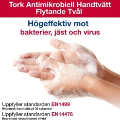 Flytande Tvål Tork S1 Antimikrobiell OParfymerad 1L