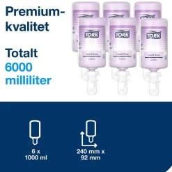 Flytande Tvål Tork S4 Luxury 1L