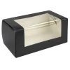 Fönsterkartong Svart 185x105x85mm