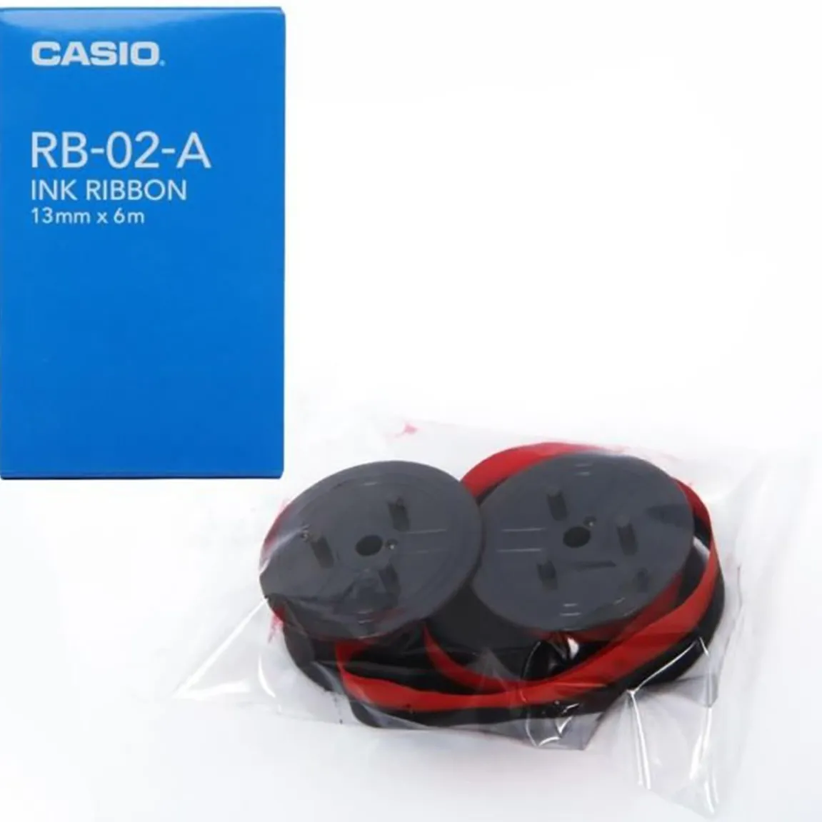 Färgband Casio RB-02 svart/röd