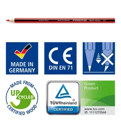 Färgpenna Blyerts Staedtler Noris 185 12 färger