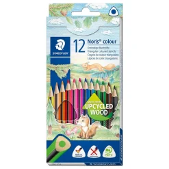 Färgpenna Blyerts Staedtler Noris 187 Trekant 12 färger