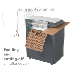 Förpackningsmaskin Profipack P425 400v med Dammadapter