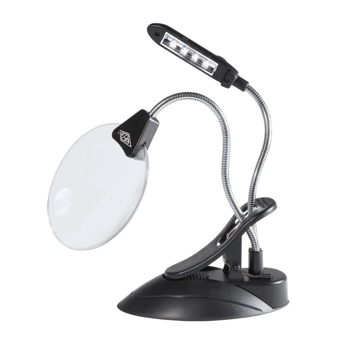 Förstoringsglas Wedo Bordsmodell Med LED-ljus 13x10x33cm