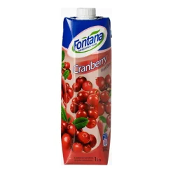 Fruktdryck Fontana Tranbär 1L
