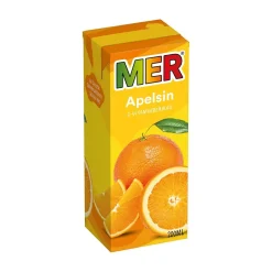 Fruktdryck Mer Apelsin Tetra 20cl