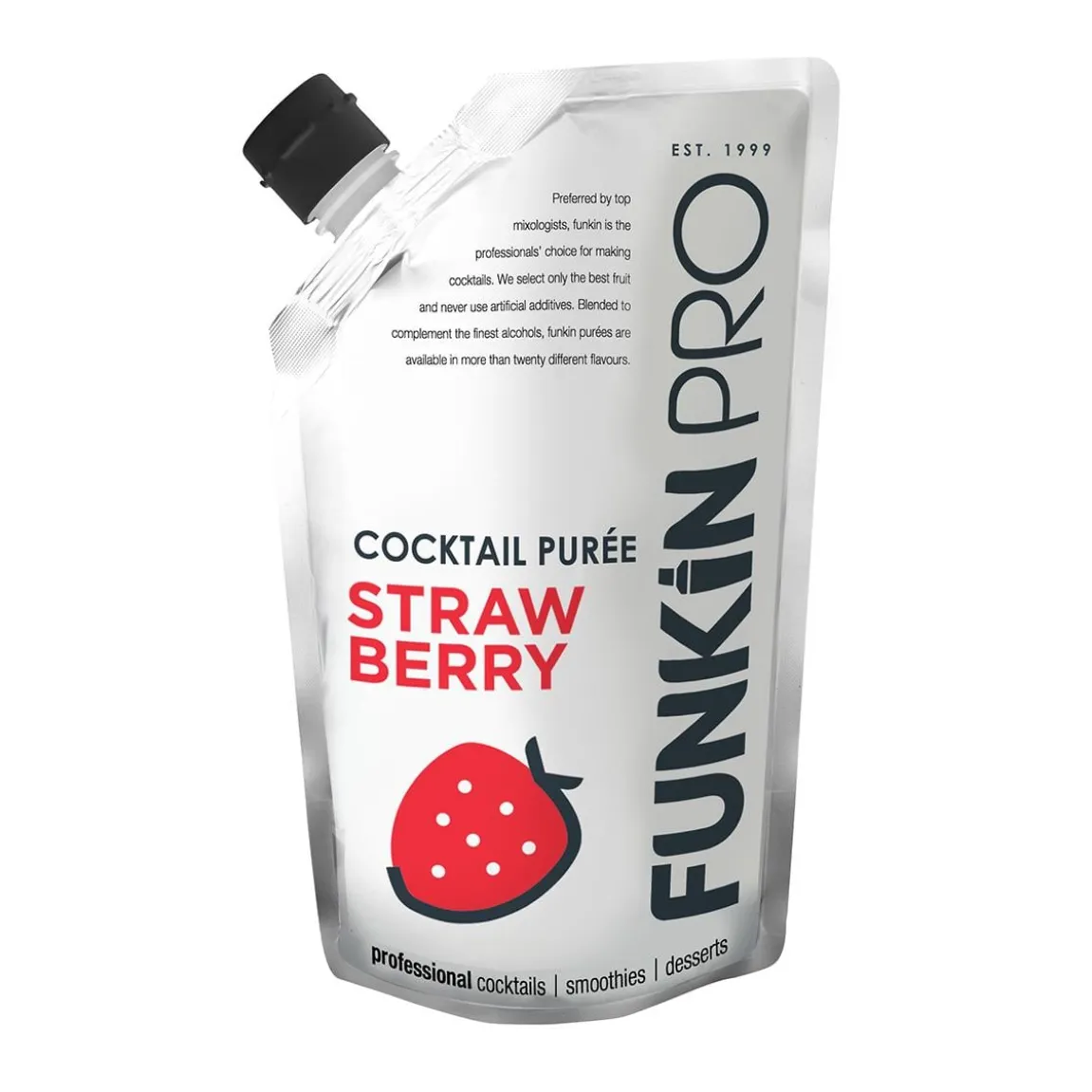 Fruktpuré Funkinpro Jordgubb 1kg