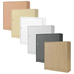 Förvaring Lanab Skjutdörrar Vit 1200x1325x415mm