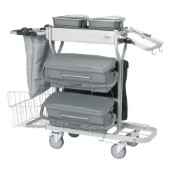 Förvaringskorg Vikan Metall Grå 370x360x550mm
