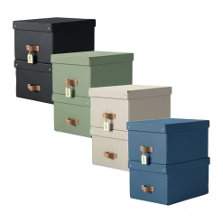 Förvaringslåda Leitz Puro Hög Svart 17L 270x200x370mm