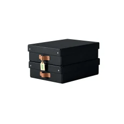 Förvaringslåda Leitz Puro Låg Svart 8L 270x100x370mm